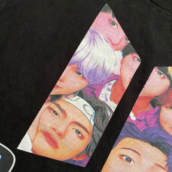 Suna BTS Army S Band Members Logo Graphic Tee T-Shirt Short Sleeve K-Pop Music - Picture 3 of 12